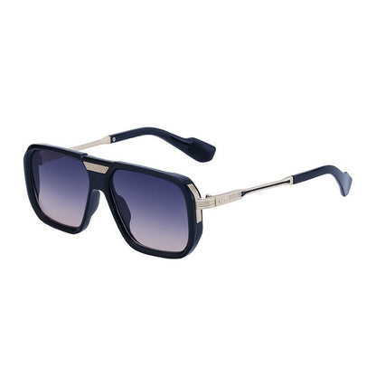 UV400 Sun Protection Retro Square Frame Outdoor Driving Eyewear Sunglasses