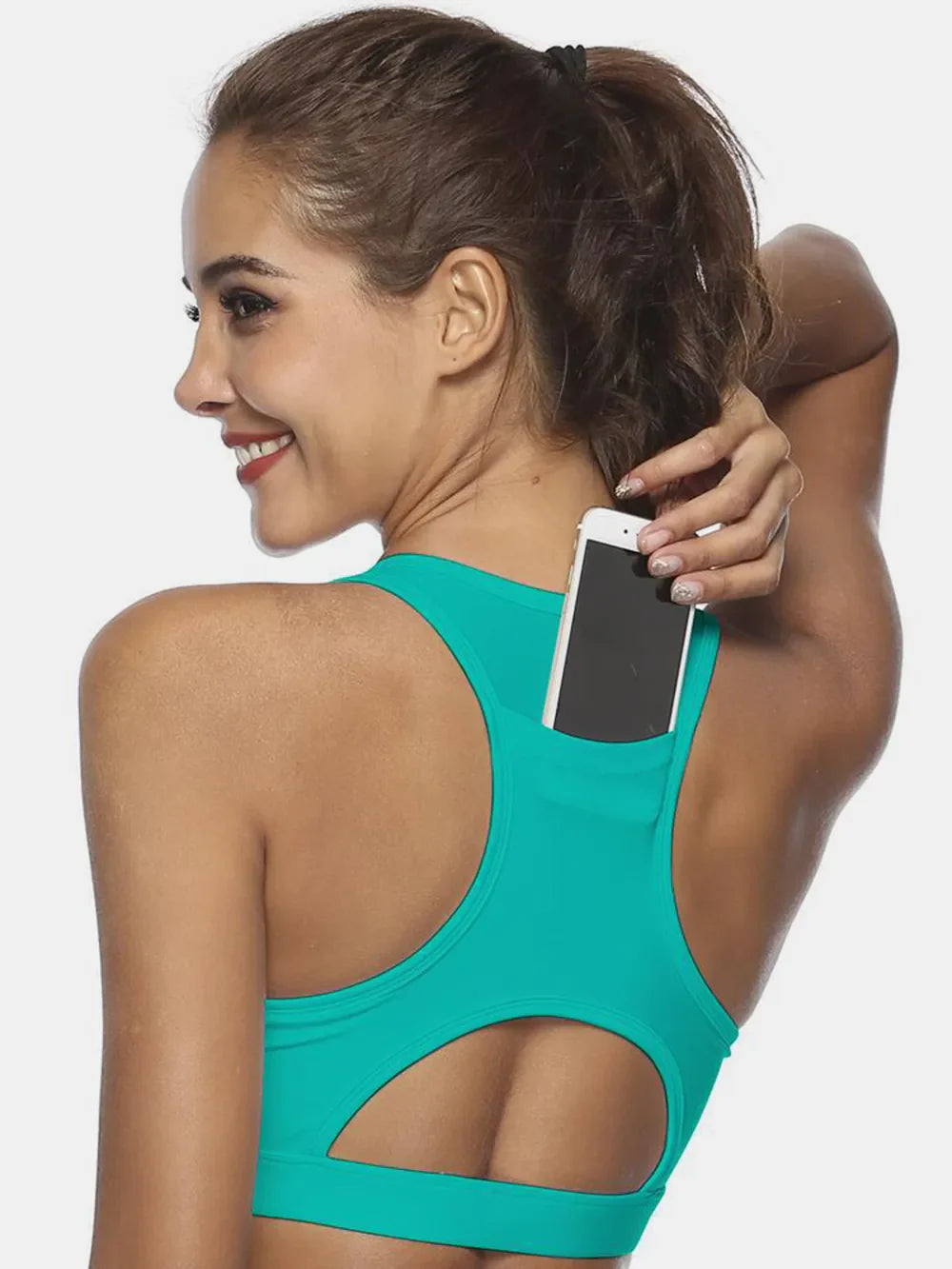 JupiterGear Cutout Scoop-Neck Tank