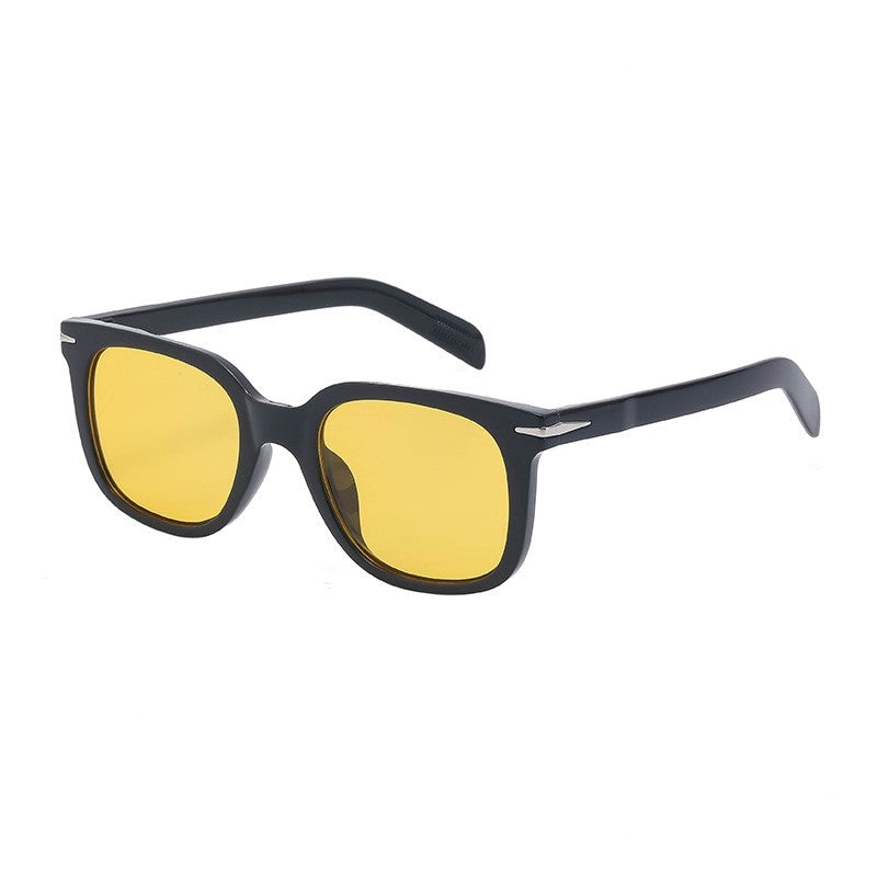Retro Square Blue Light Blocking Sunglasses