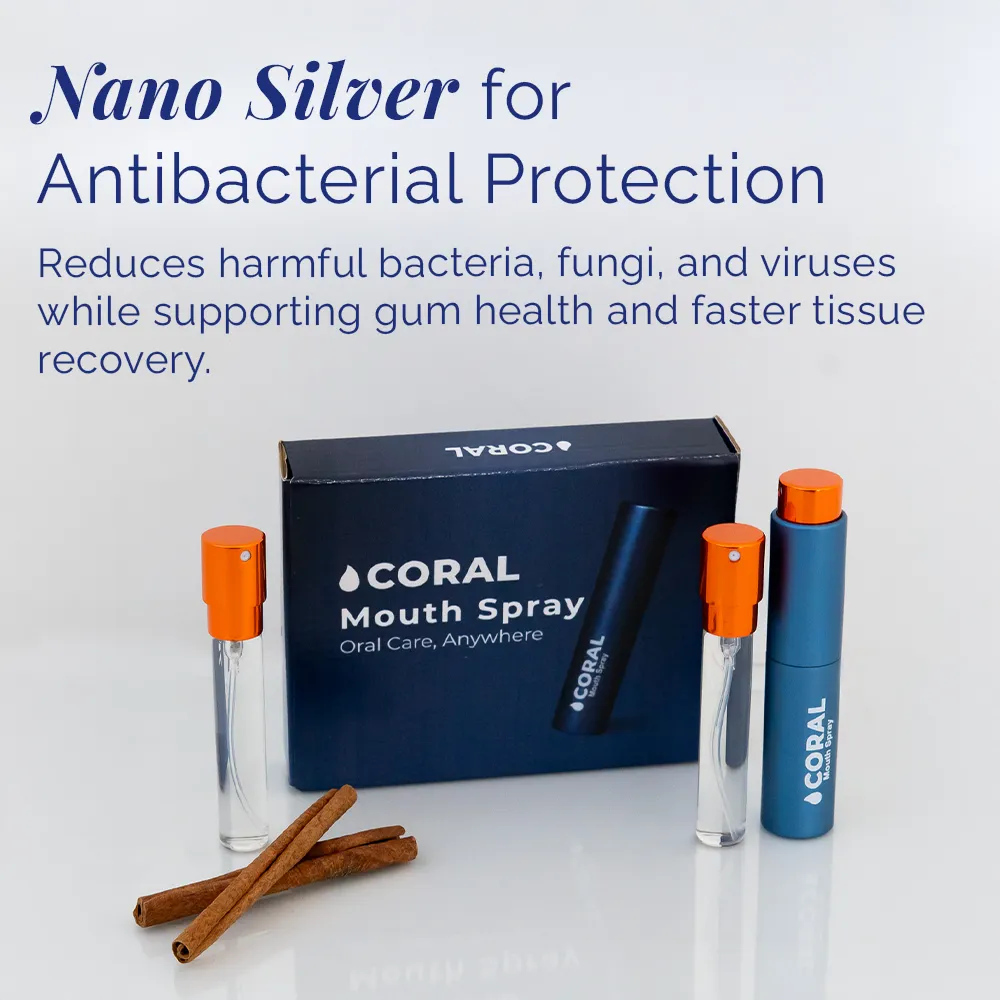 Nano Silver Cinnamon Mouth Spray
