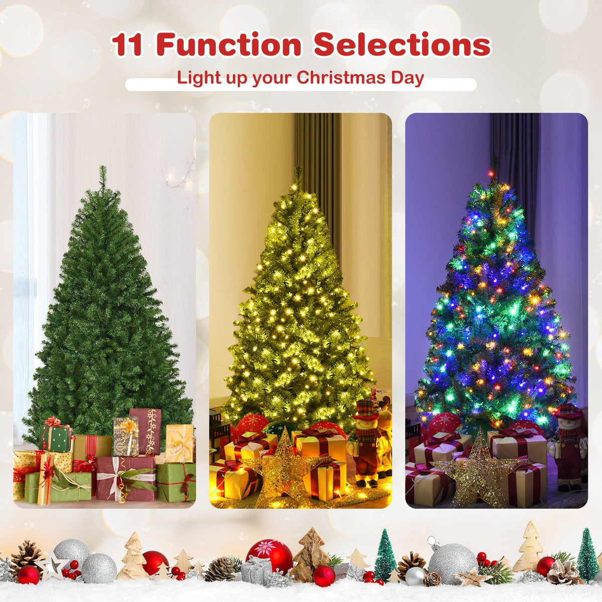 Artificial Premium Hinged Christmas Tree