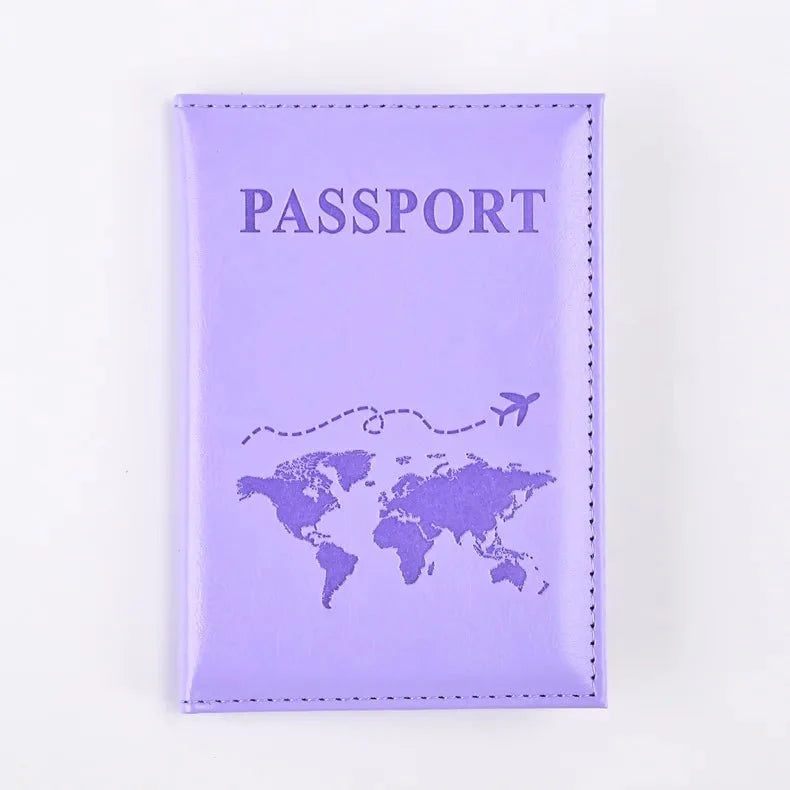 Colorful Passport Holder | Travel Wallet and Protective Cover
