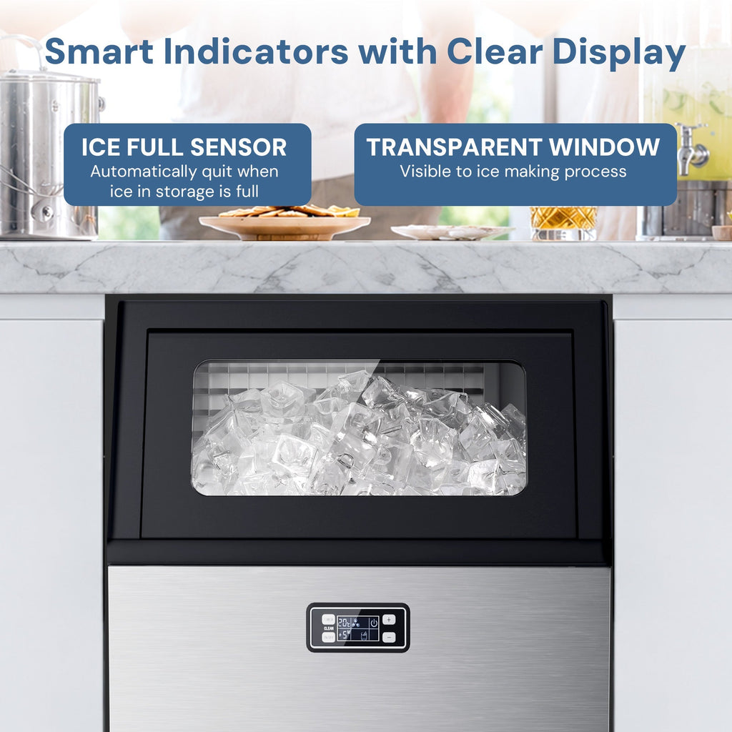 265LBS Freestanding Commercial Ice Maker