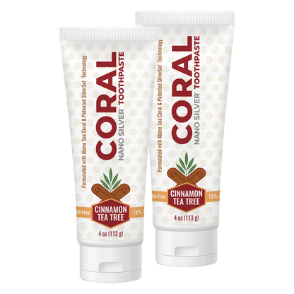 Nano Silver Cinnamon Tea Tree 2 Pack