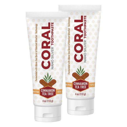 Nano Silver Cinnamon Tea Tree 2 Pack