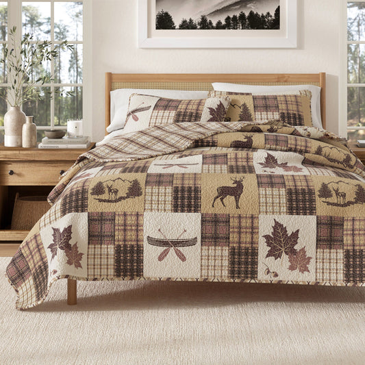 Redwood Lodge Quilt Set