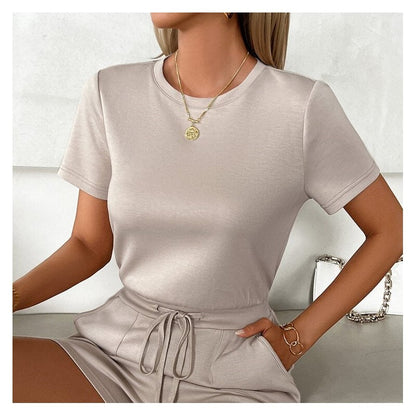 Sleeveless Drawstring Jumpsuit in Solid Color