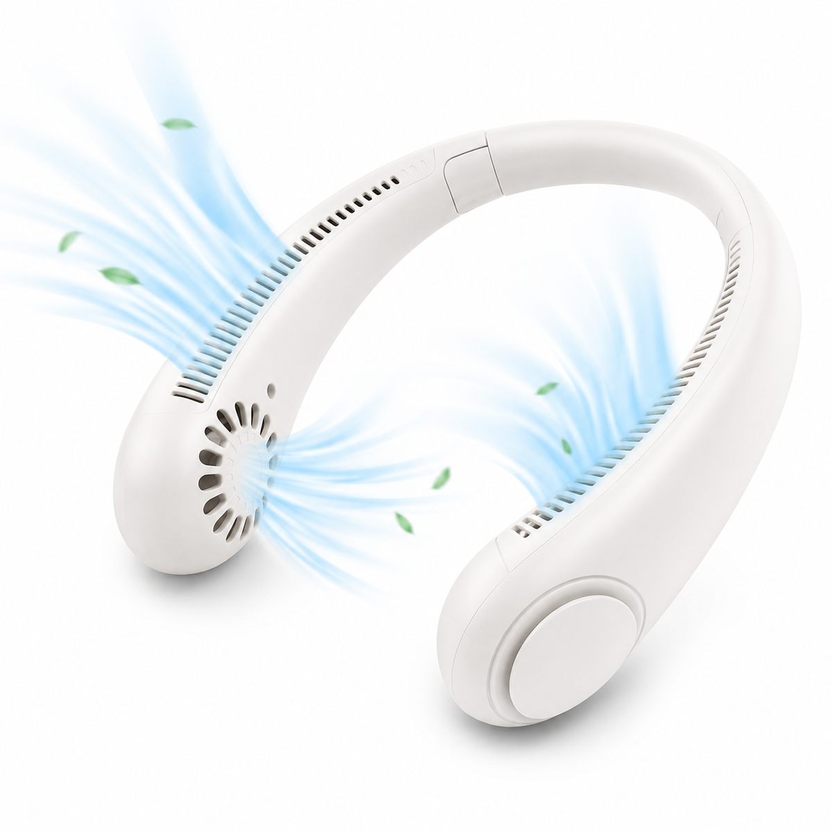 Portable Neck Fan Personal Air Cooler Mini USB Rechargeable Hands-Free Fan for Indoor Outdoor Use