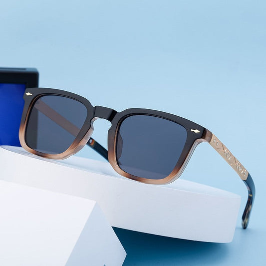 Fashion Square Frame Sunglasses For Men Outdoor