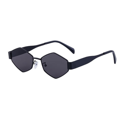 Irregular Metal Sunglasses For Women's Fashion