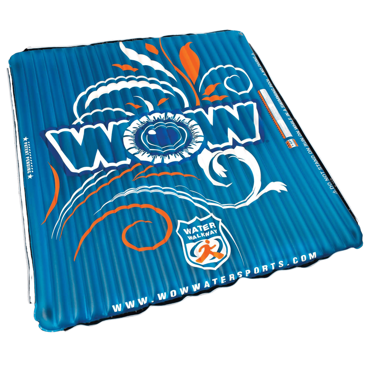 WOW Watersports Water Walkway 6 x 6 Inflatable Walkway with Zippers