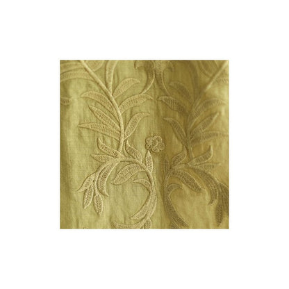 Casual V-Neck Embroidered Cotton-Linen Shirt with Heavy-Duty Construction
