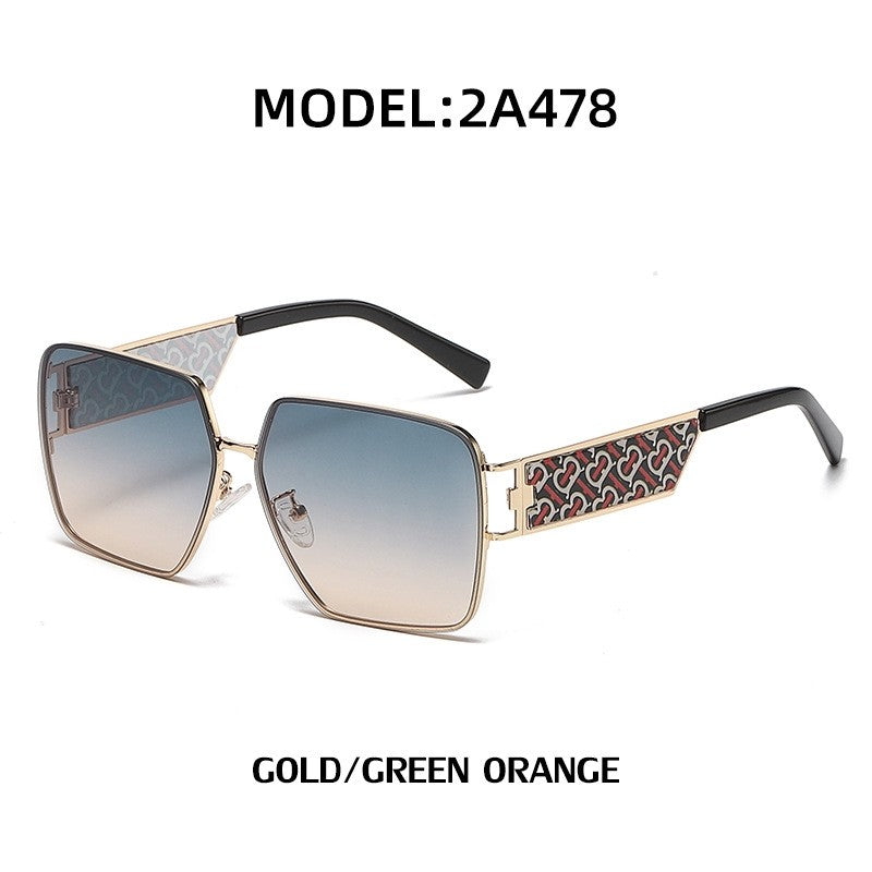 Stylish Versatile Square Sunglasses