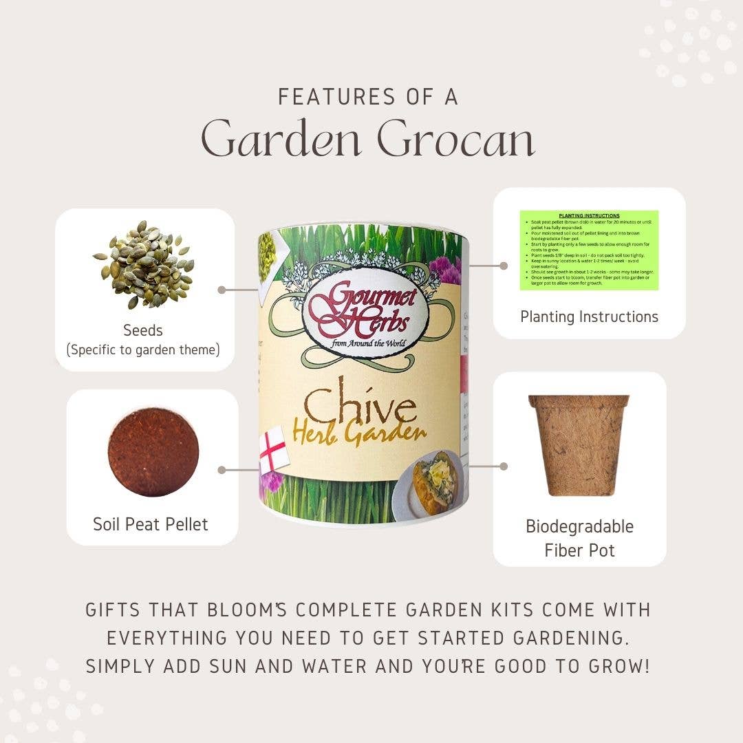 Children's Garden Grocan Seed Kit