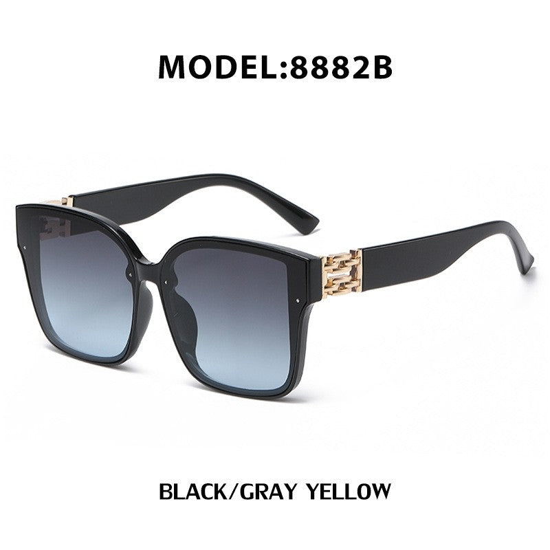Ladies' Stylish Oversized Square Sunglasses