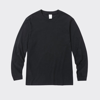 Casual Men's Solid Color Long Sleeve Tee