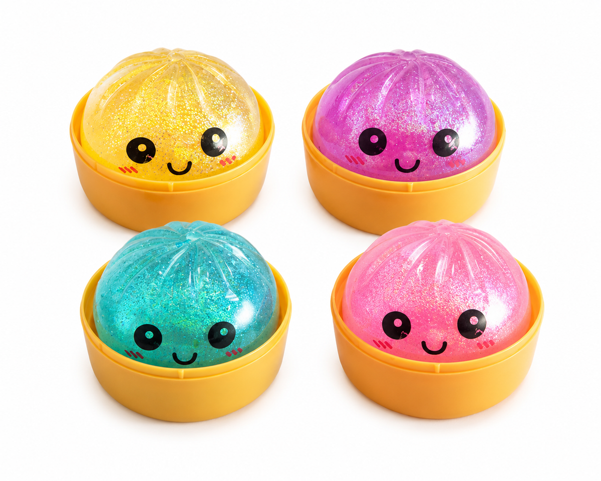 Squishy Toy Collection – Slow Rising Sensory Fidget Toys | Dumplings, Butter, Bread, Ice Cream, Fruit, Cheese & More Styles