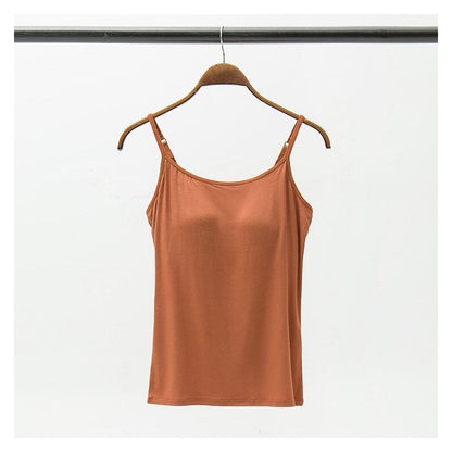 Padded Wireless One-Piece Bra Camisole