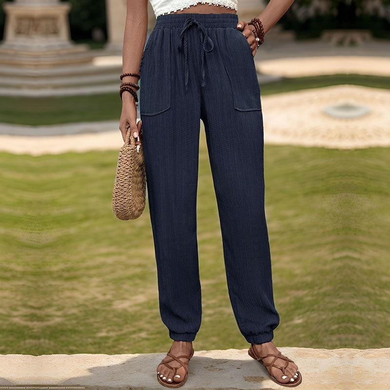 Stylish Slim Fit Solid Color Jeans