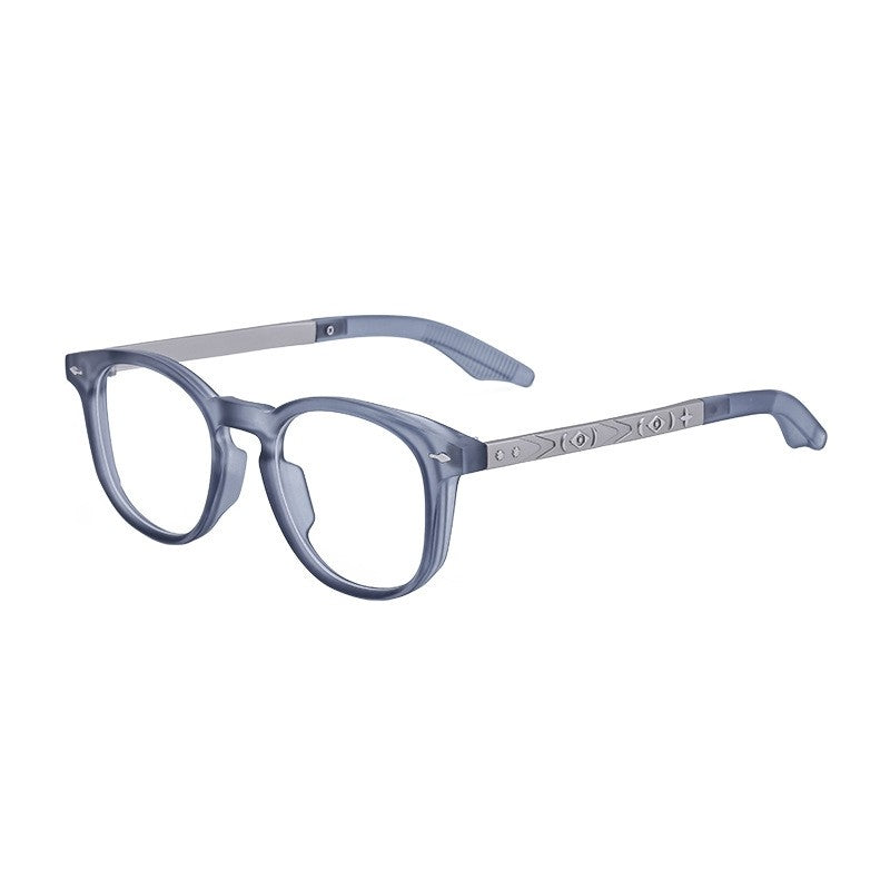 Men's Retro Fashion Round Frame Glasses