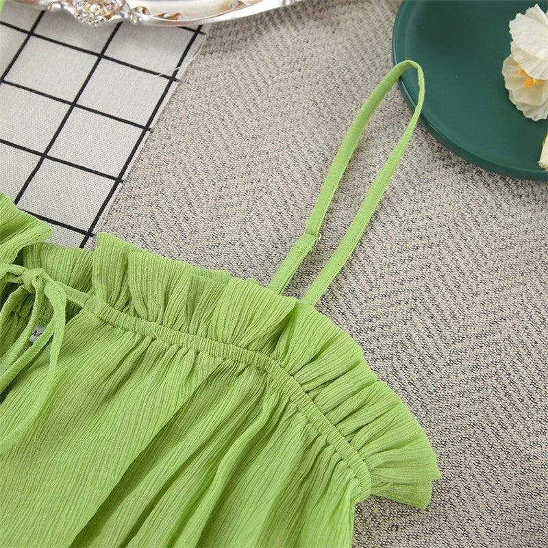 Two-Piece Camisole and Long Pants Pajama Set