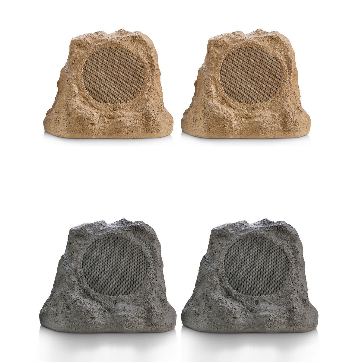 SoundPro Dual Bluetooth Outdoor Weatherproof Rock Landscape Speakers