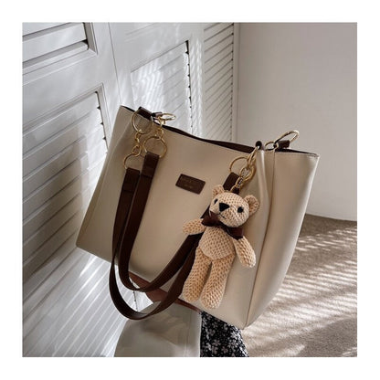 Versatile Shoulder Tote Bag with Large Capacity