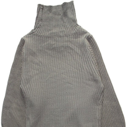 Sexy Hollow Out Solid Color Turtleneck Knit Sweater