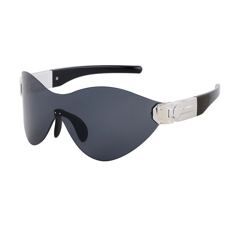 Fashion Frameless Sports Riding UV400 Sun Protection Outdoor Eyewear Sunglasses