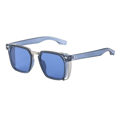 Retro Steampunk Square Sunglasses Fashion