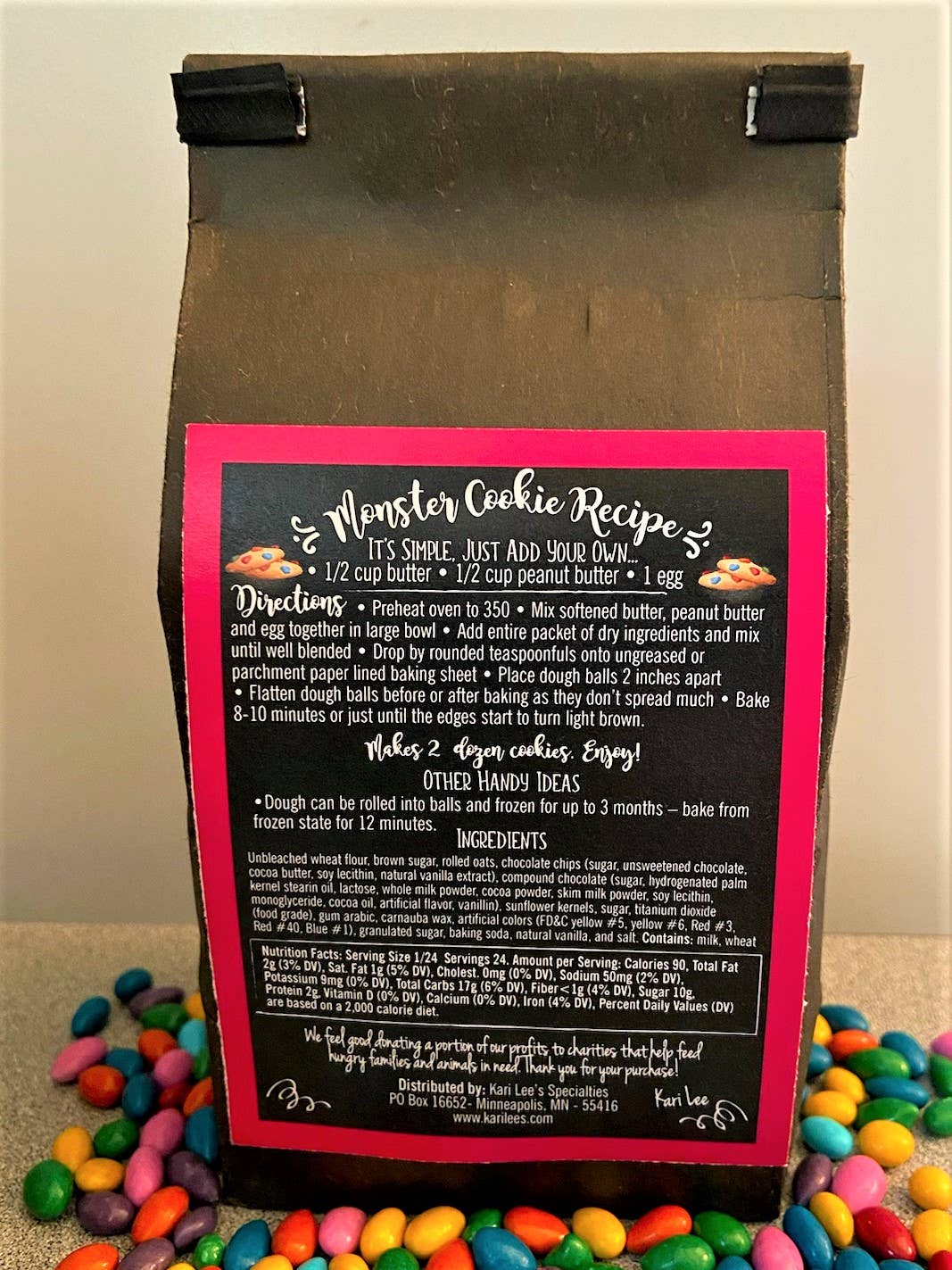 Monster Candy Cookie Mix