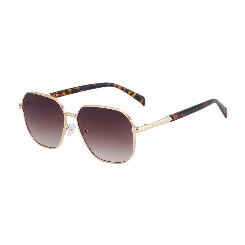 Fashion Full Square Frame UV400 Sun Protection Outdoor Sunglasses