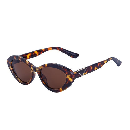 Fashion Cat Eye Women's Trendy Personality Small Frame Sunglasses