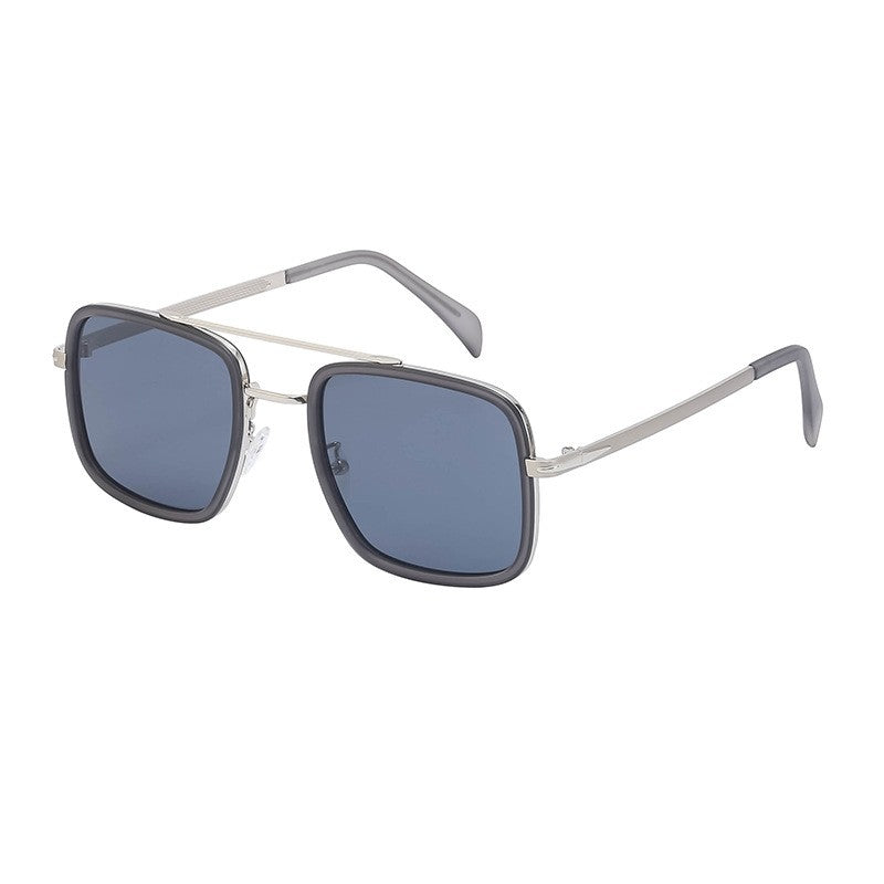 Fashionable Lightweight Square Frame Sunscreen Sunglasses