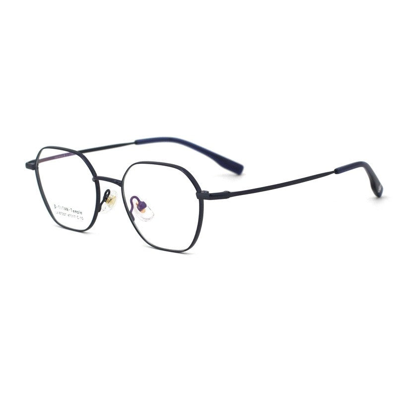 Titanium Alloy Small Frame Anti-Blue Light Glasses