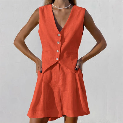 Slim Fit Women's Cotton Pajama Set with Soft and Comfortable Fabric