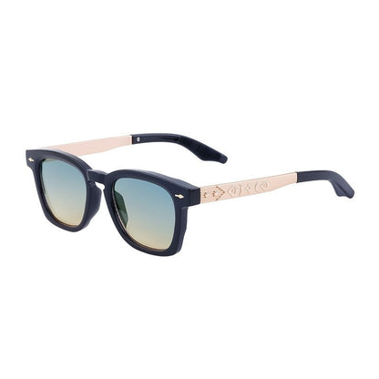 Men's Trendy Retro Box Sunglasses