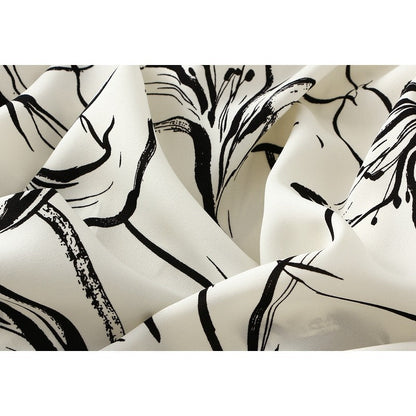 Sure! Here is an optimized title for your clothing product:

"Printed A-Line Skirt with Elastic Waistband