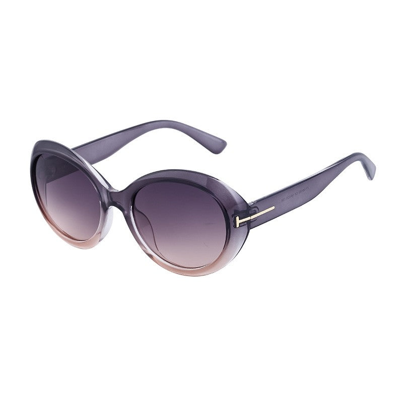 Ladies Trendy Fashion Oversized Cat Eye Sunglasses
