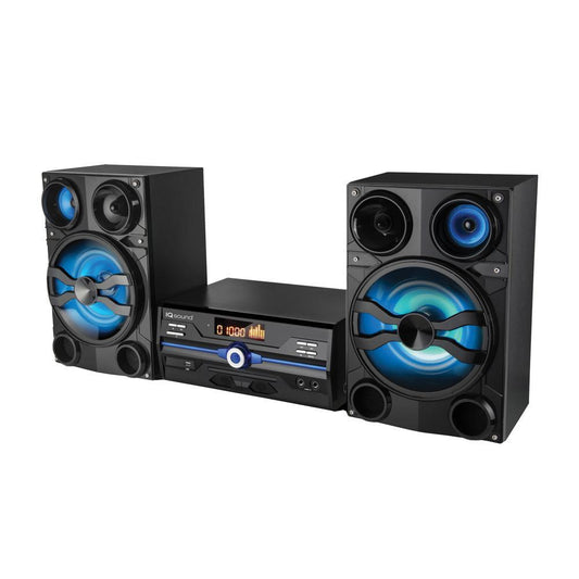 IQ Sound HiFi Multimedia Audio System with Bluetooth and AUX, USB & Mic Inputs