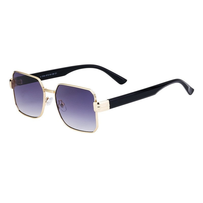 Fashion Square Full Frame UV400 Sun Protection Outdoor Driving Sunglasses
