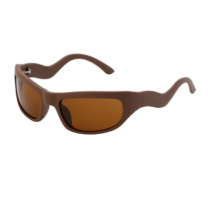 Unisex UV400 Full Frame Shockproof Outdoor Sports Eyewear Sunglasses