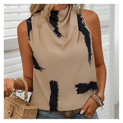 Fashionable Sleeveless Oversized Pullover Top