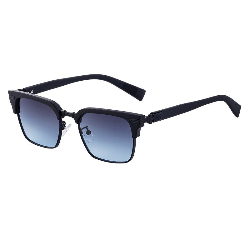 Men's Vintage Polarized Brow Bar Sunglasses