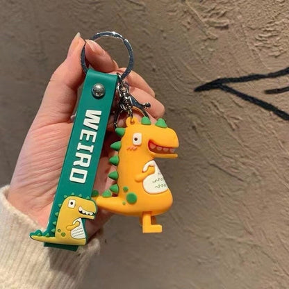 Creative Dinosaur Keychain Bag Charm - Trendy and Cute