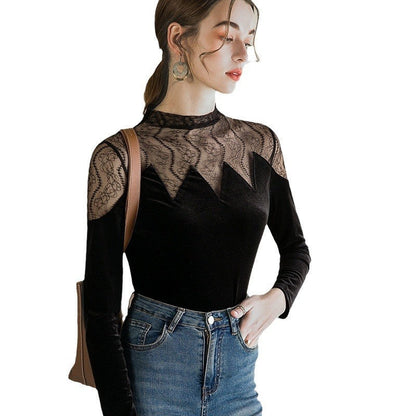 Top Notch Patchwork Long Sleeve Design