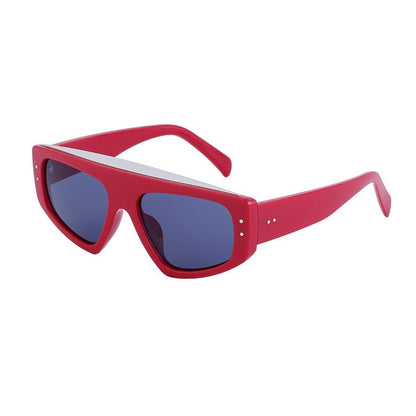 Fashionable Cat Eye Sunglasses In Large Lightweight Frame