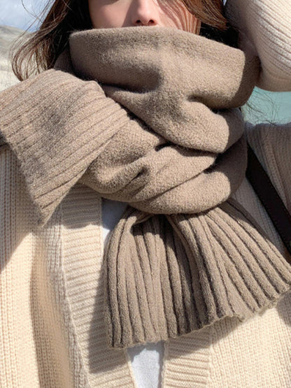 Keep Warm Solid Color Scarf