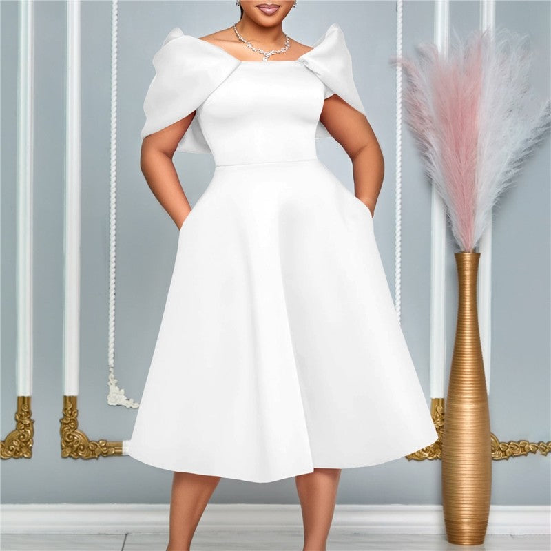 Chic Monochrome Evening Gowns