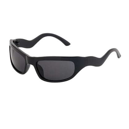 Unisex UV400 Full Frame Shockproof Outdoor Sports Eyewear Sunglasses
